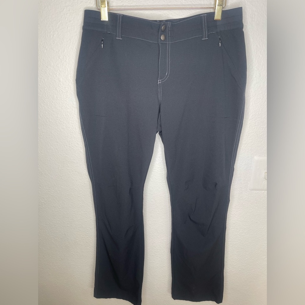 Kuhl Freeflex Move Pants Women's 12 gray Drawstring Hiking Lightweight